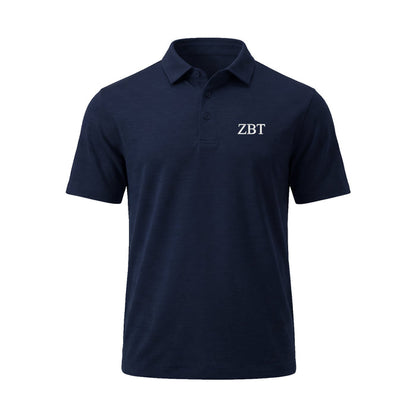 Zeta Beta Tau lululemon Evolution Short-Sleeve Polo - Nautical Navy