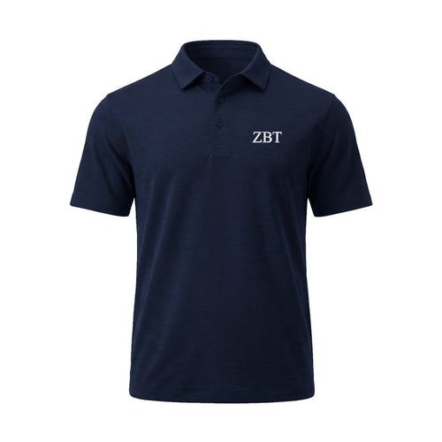 Zeta Beta Tau lululemon Evolution Short-Sleeve Polo - Nautical Navy
