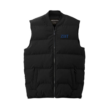 Zeta Beta Tau Puffer Vest