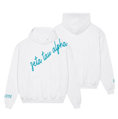 Zeta Tau Alpha 1898 Avenue Pullover Hoodie