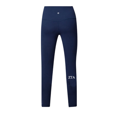 Zeta Tau Alpha lululemon Align™ High-Rise Pant 25" - Navy